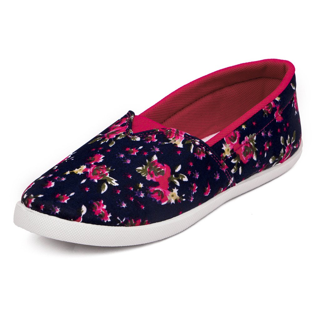 Asian shoes LR-99 Lofar Blue Canvas Women Shoes